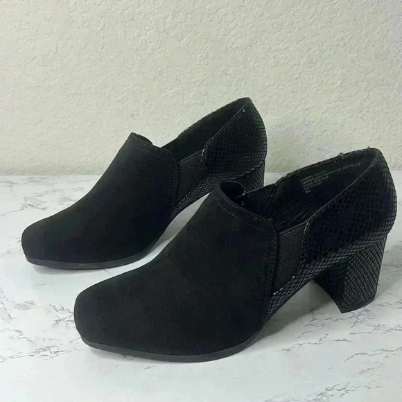 Karen Scott Womens Tillen Stretch Dressy Loafer Heels Shoes 8 M - Picture 11 of 14